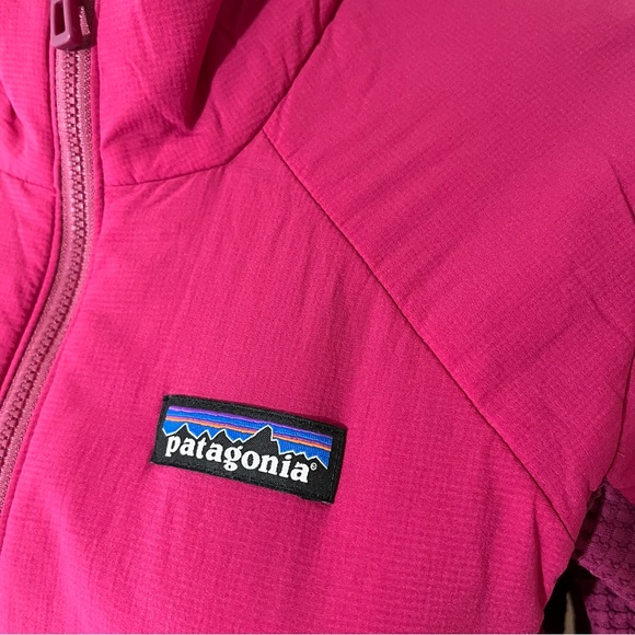 Patagonia Nano Air Women’s Berry Pink Hybrid Jacket Light Weight Full Zip S - Picture 3 of 11